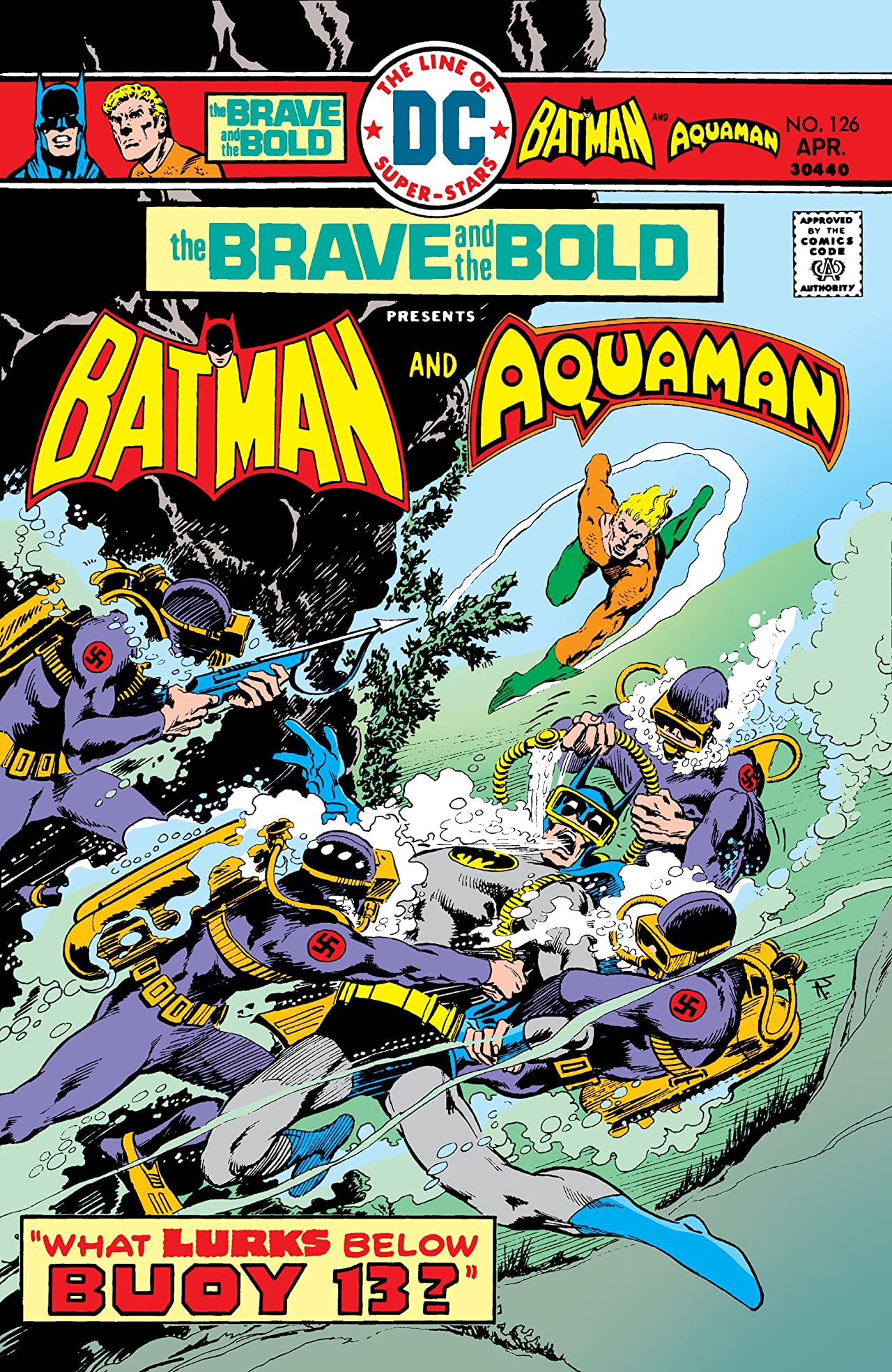 Cover of The Brave and the Bold #126