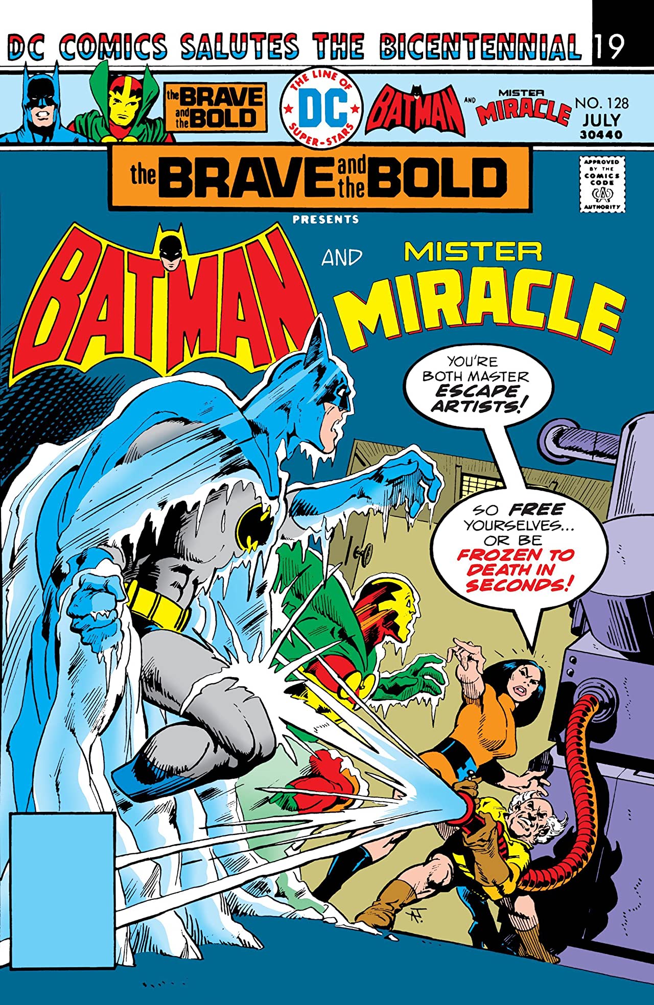 Cover of The Brave and the Bold #128
