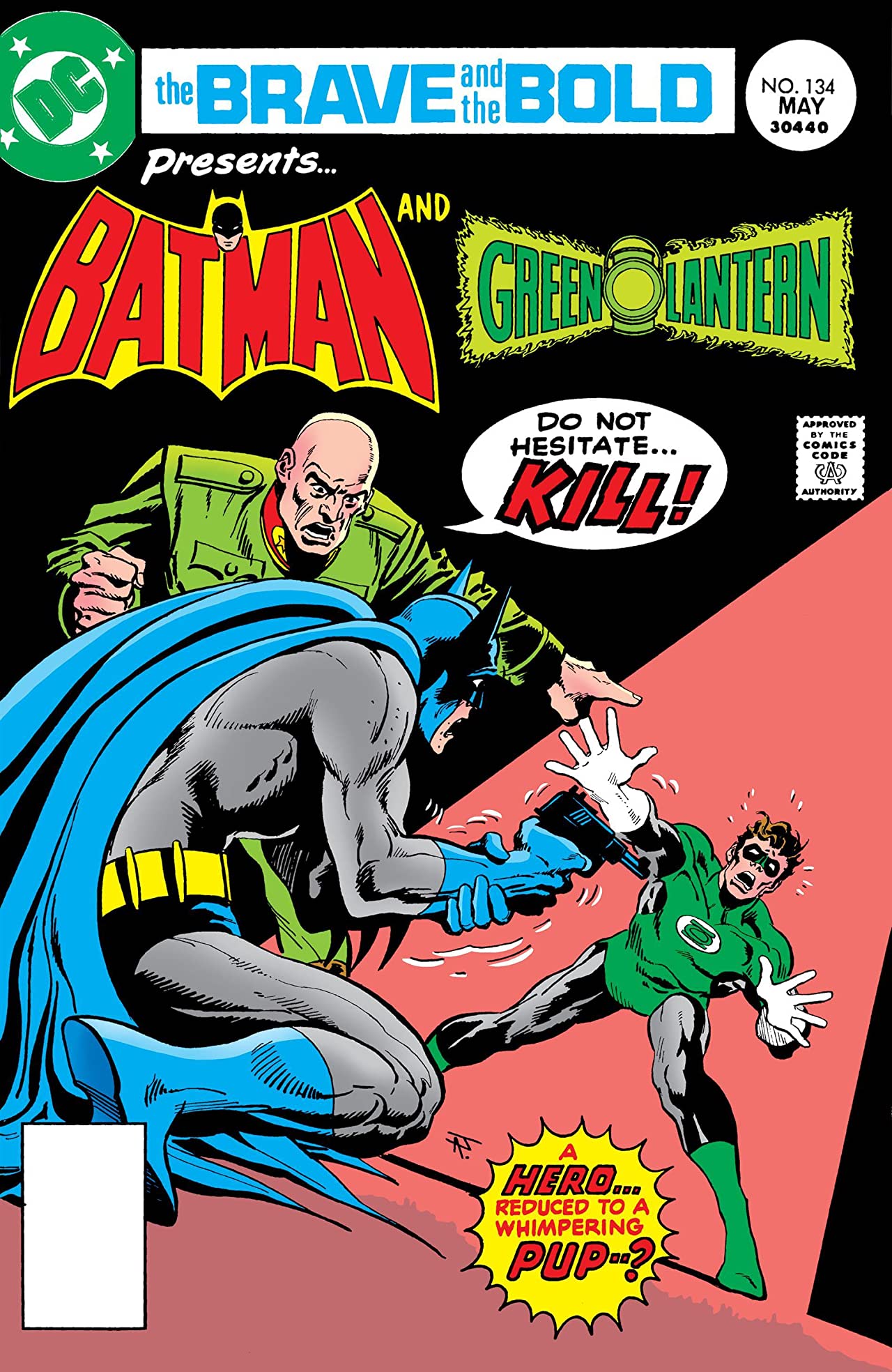 Cover of The Brave and the Bold #134