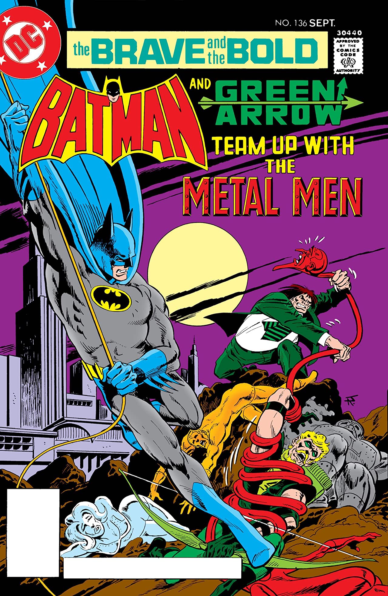 Cover of The Brave and the Bold #136