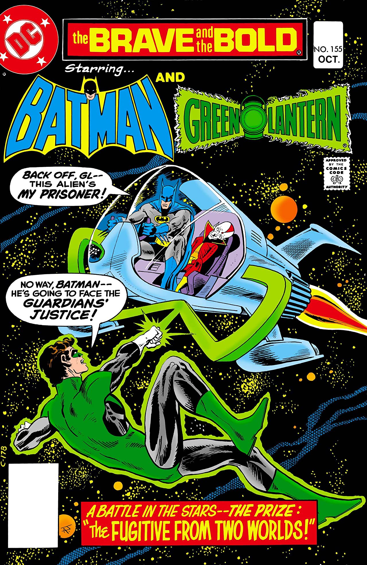 Cover of The Brave and the Bold #155