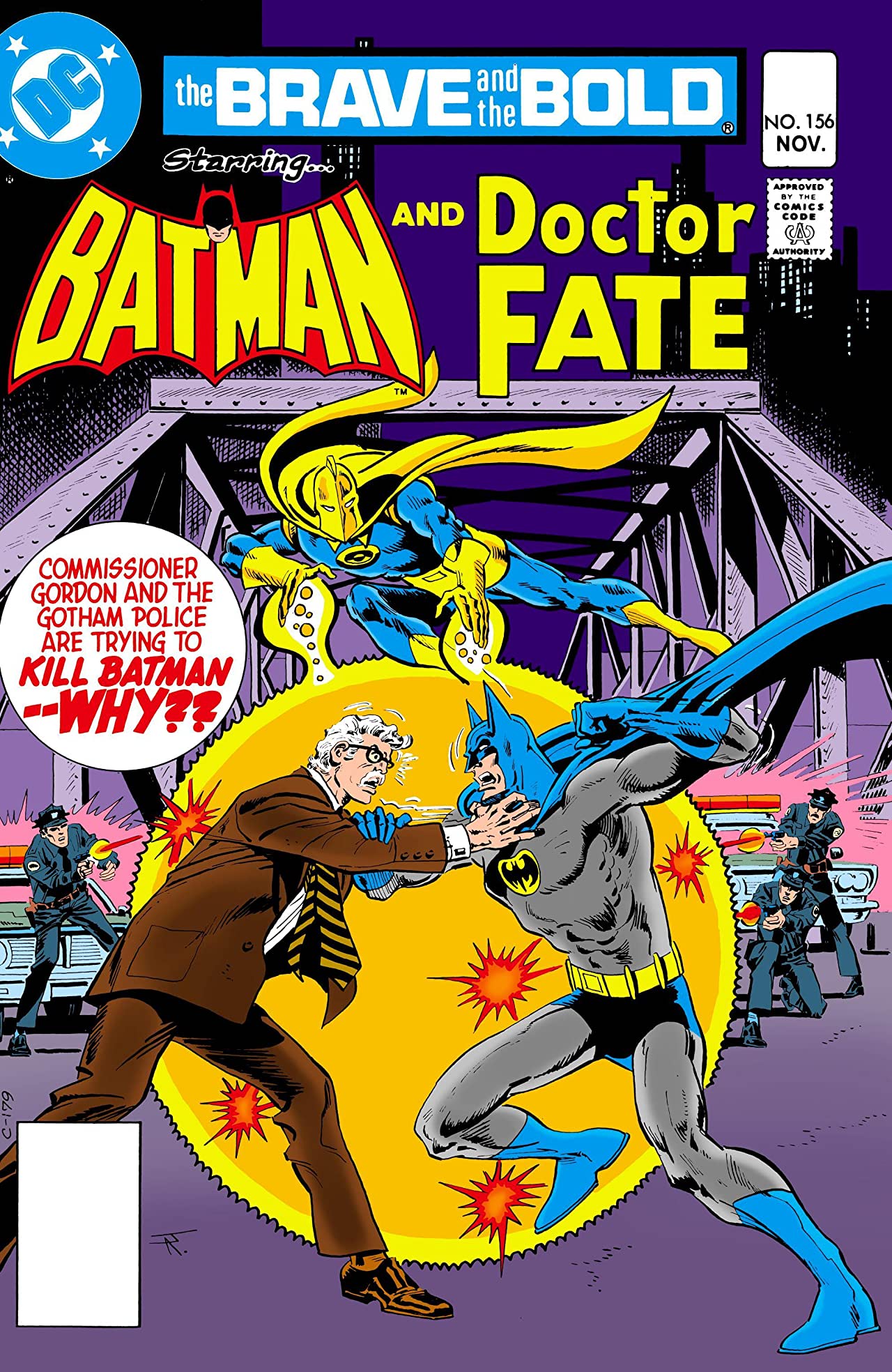 Cover of The Brave and the Bold #156