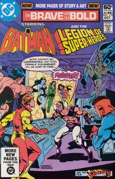 Cover of The Brave and the Bold #179