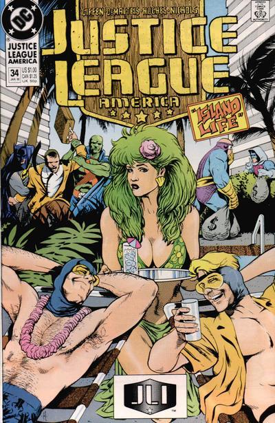 Cover of Justice League America