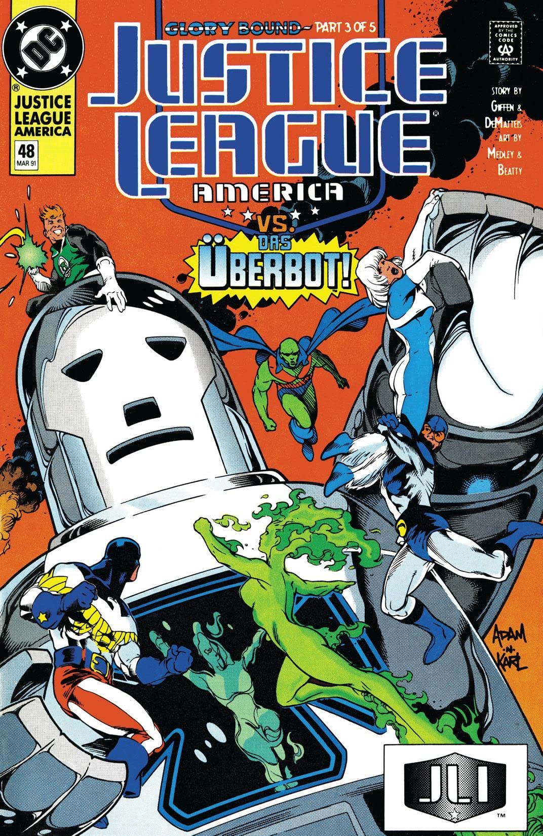 Cover of Justice League America