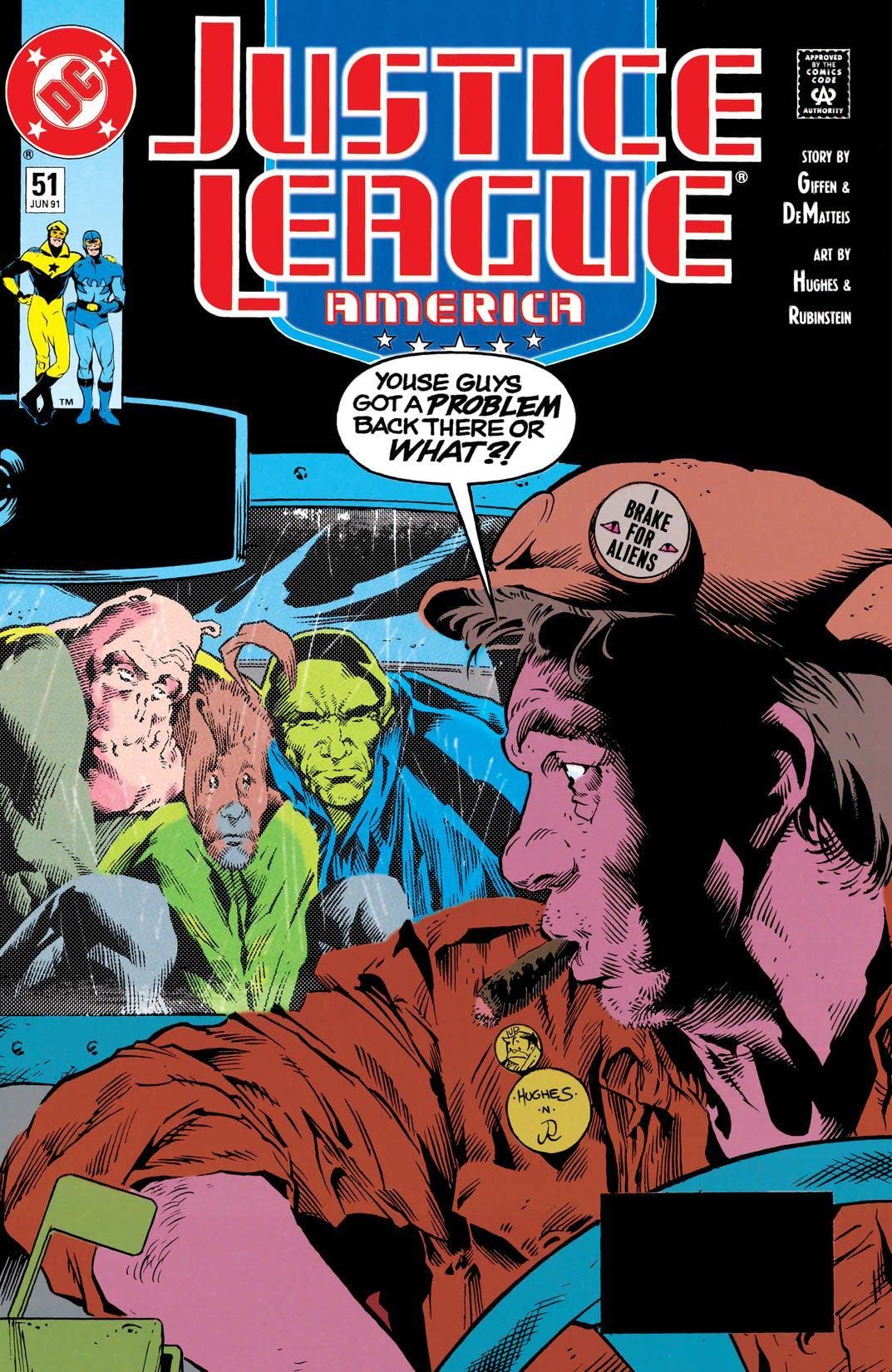 Cover of Justice League America