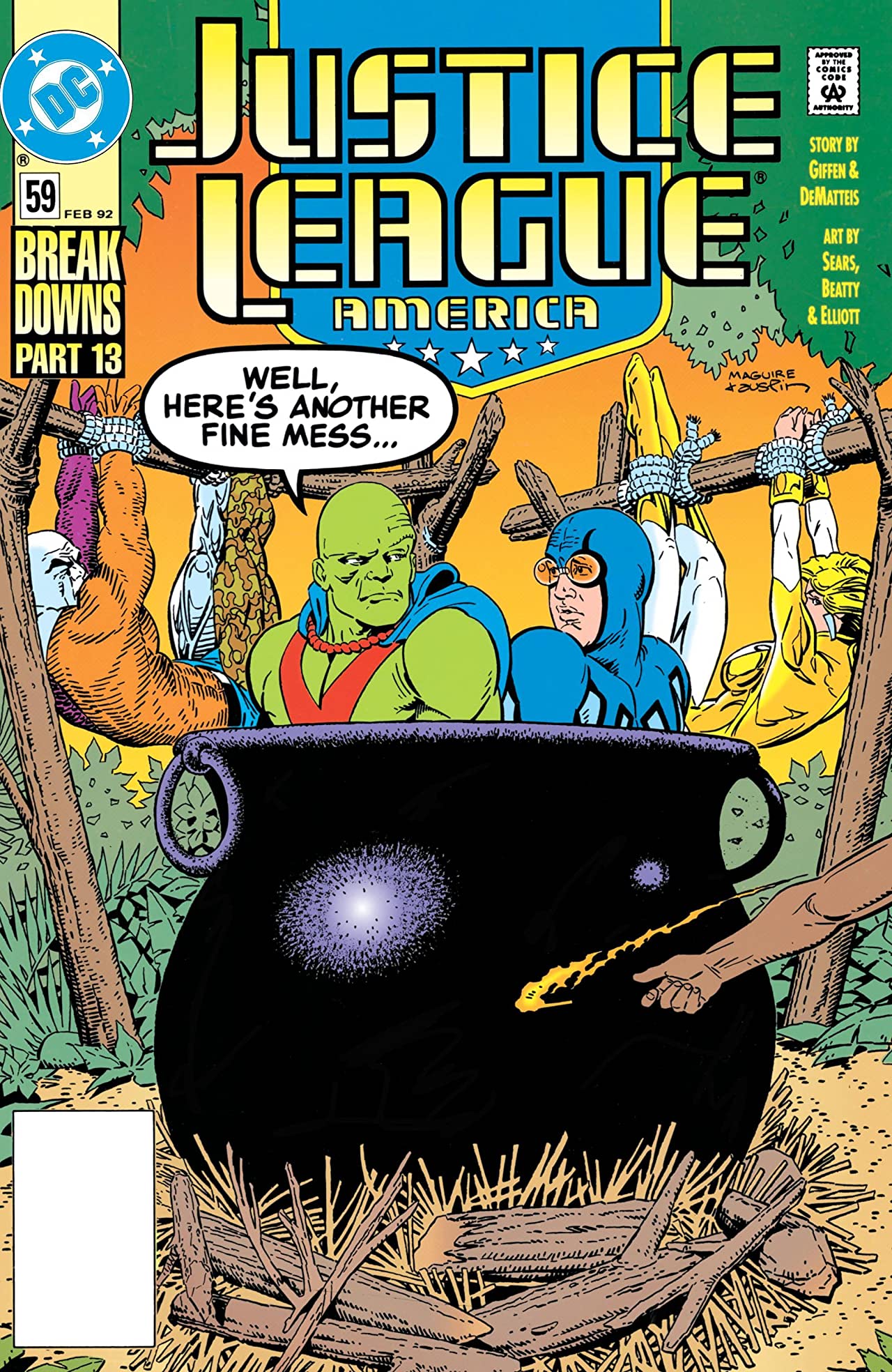 Cover of Justice League America