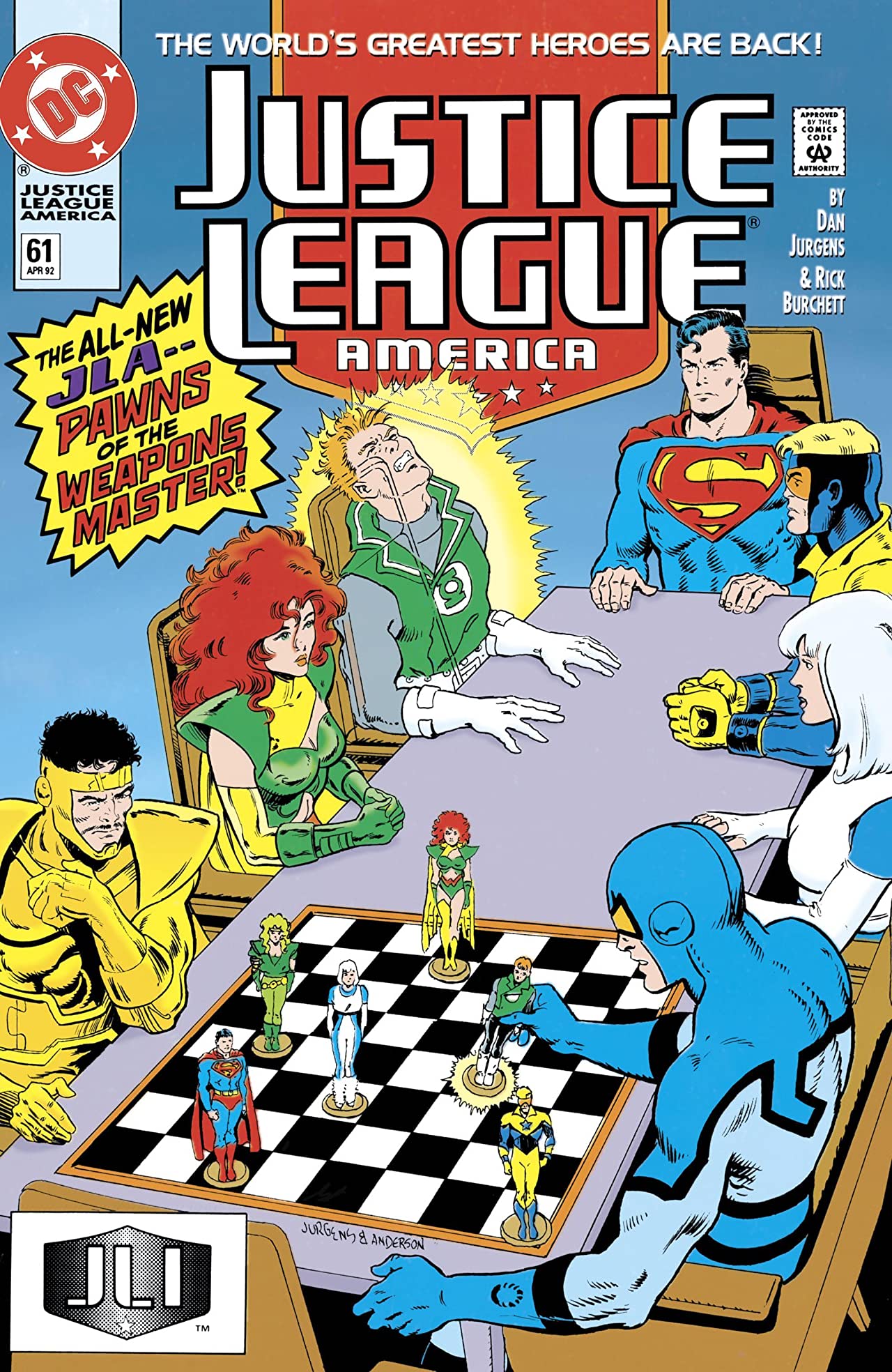 Cover of Justice League America