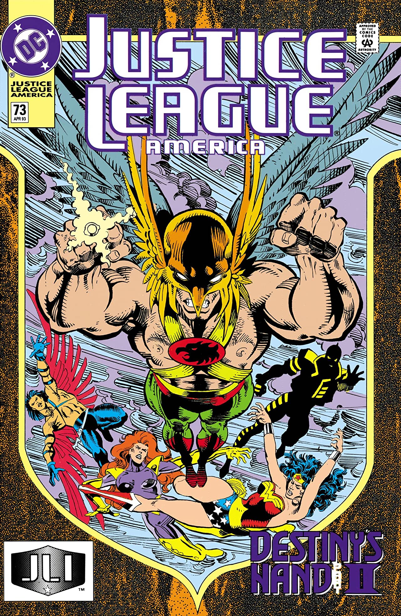 Justice League America (1989) #73 cover