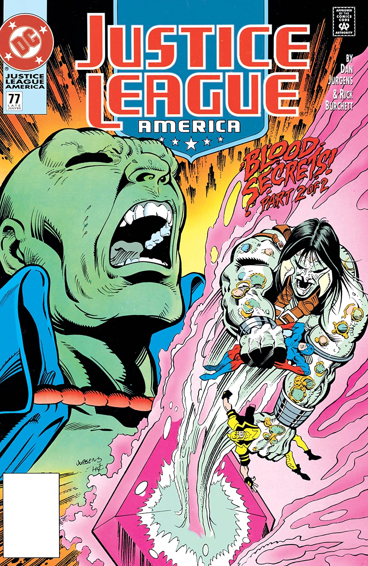 Cover of Justice League America