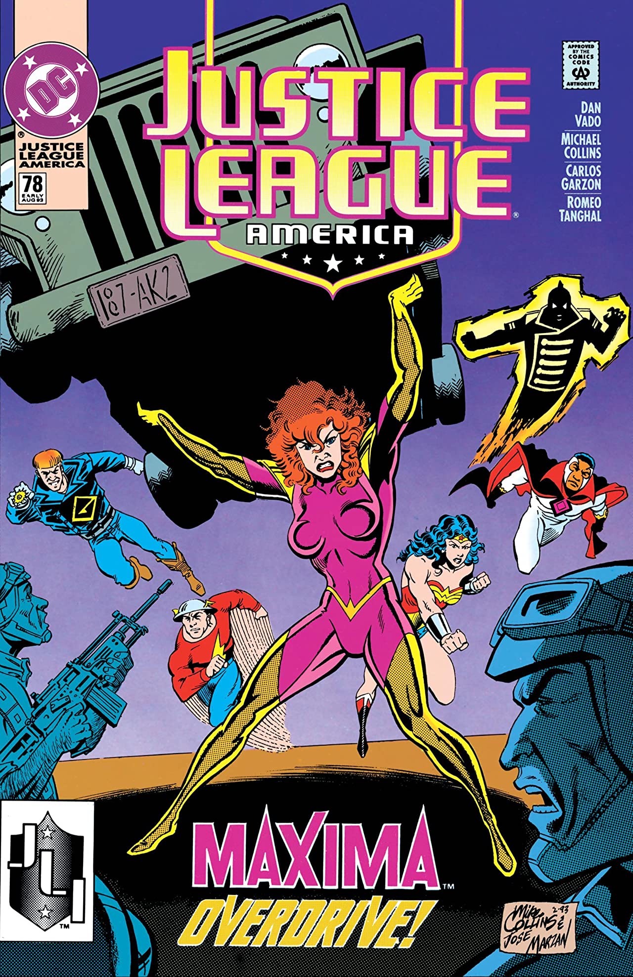 Cover of Justice League America