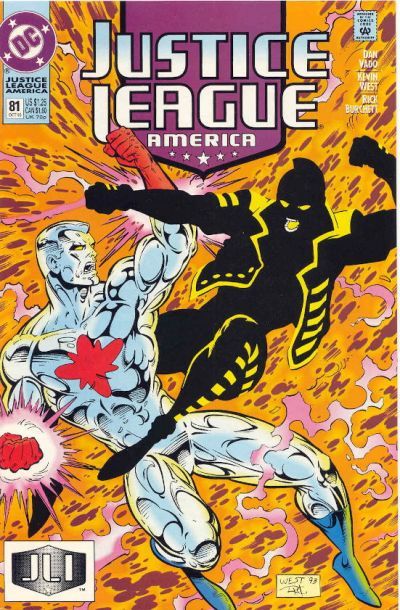 Justice League America (1989) #81 cover