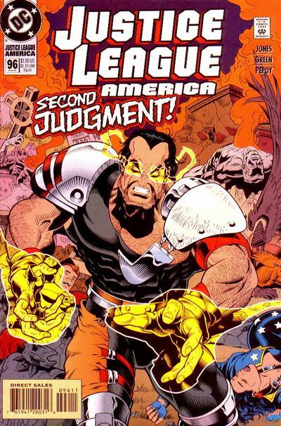 Justice League America (1989) #96 cover