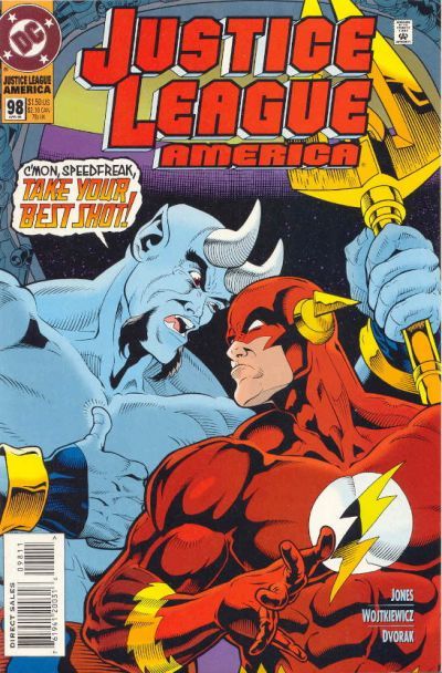 Justice League America (1989) #98 cover