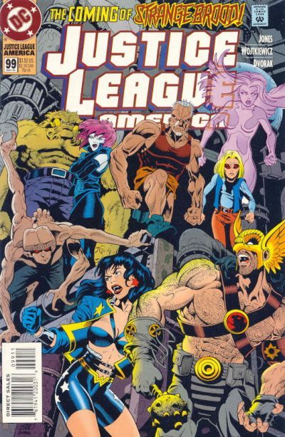 Justice League America (1989) #99 cover