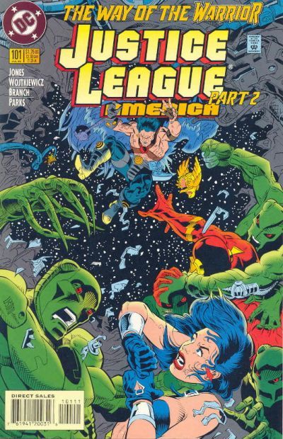 Justice League America (1989) #101 cover