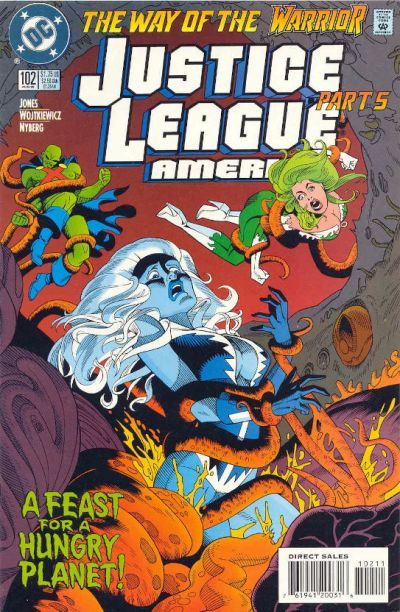 Justice League America (1989) #102 cover