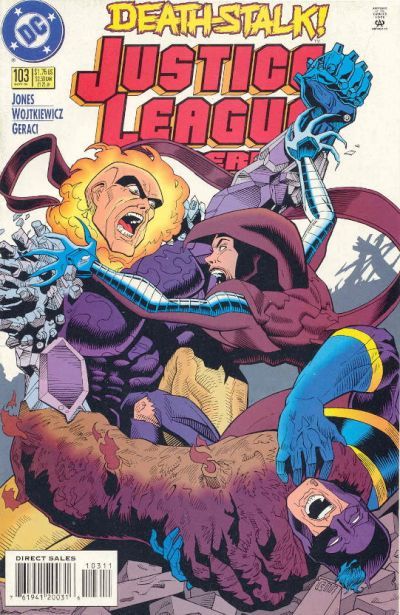 Justice League America (1989) #103 cover