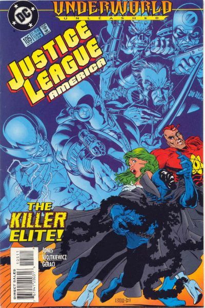 Justice League America (1989) #105 cover