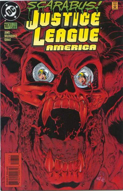 Justice League America (1989) #107 cover