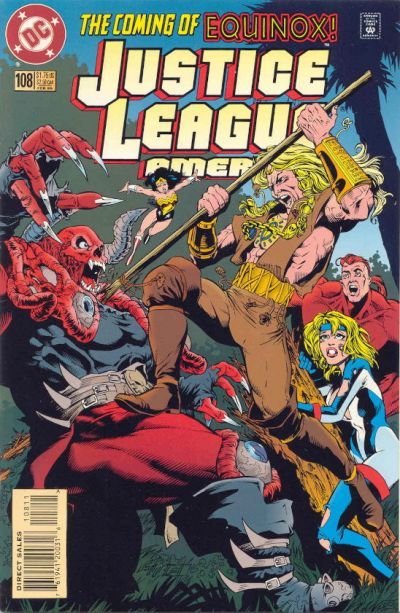 Justice League America (1989) #108 cover
