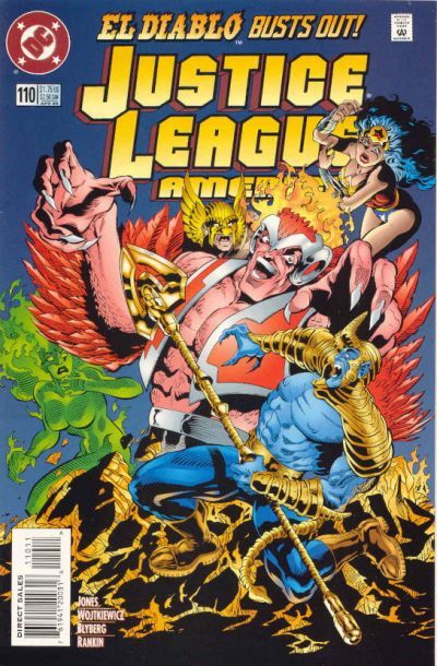 Justice League America (1989) #110 cover