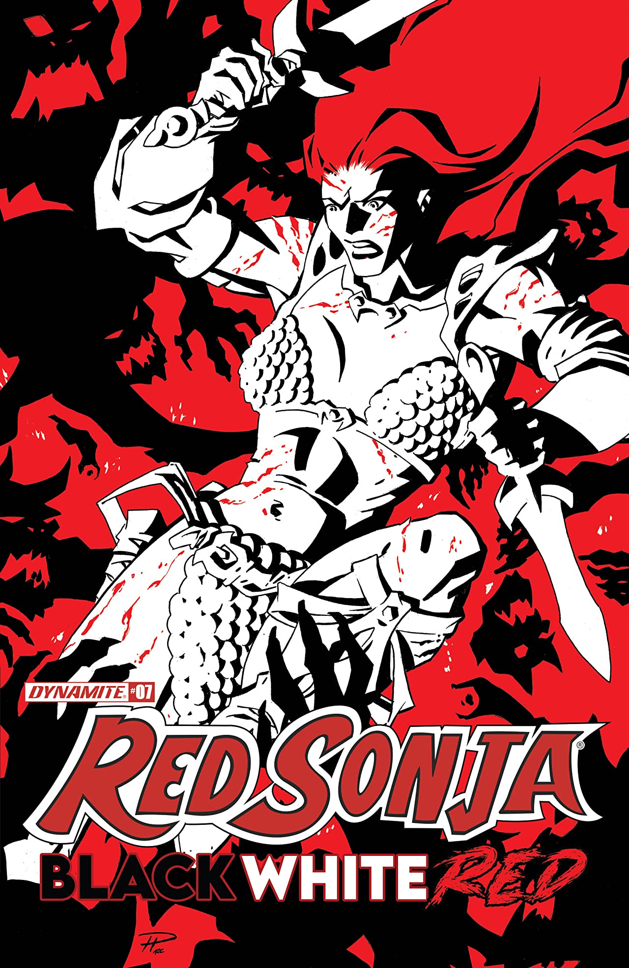 Red Sonja Black White Red
