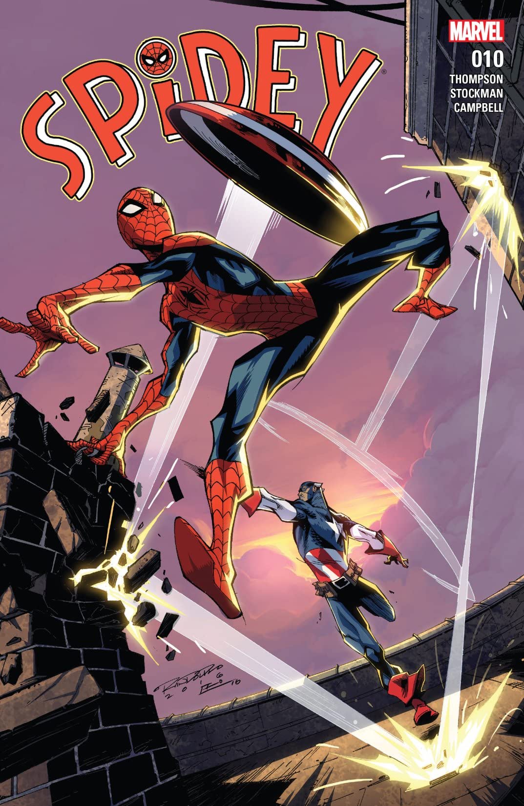 Spidey #10 cover