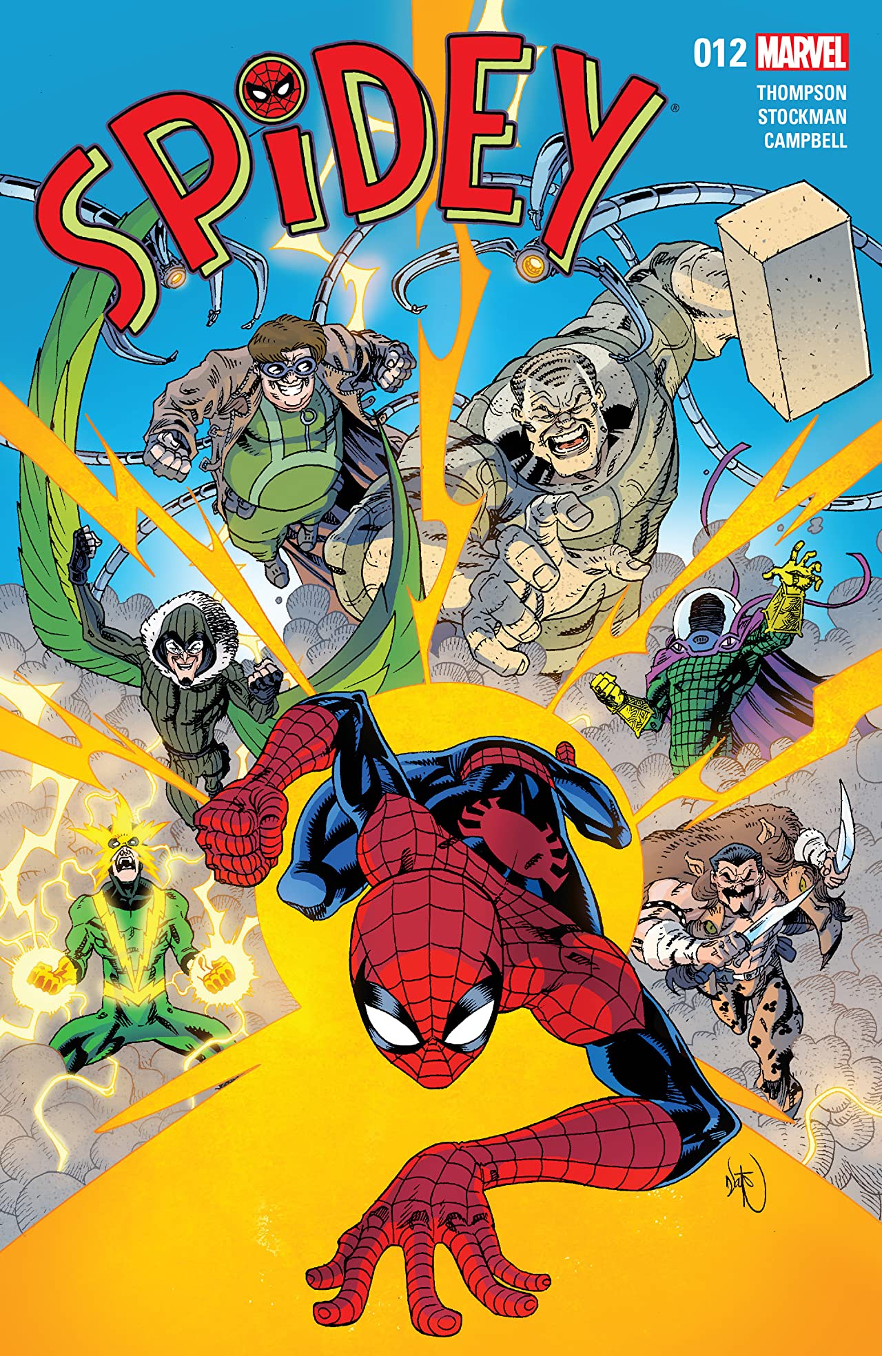 Spidey #12 cover