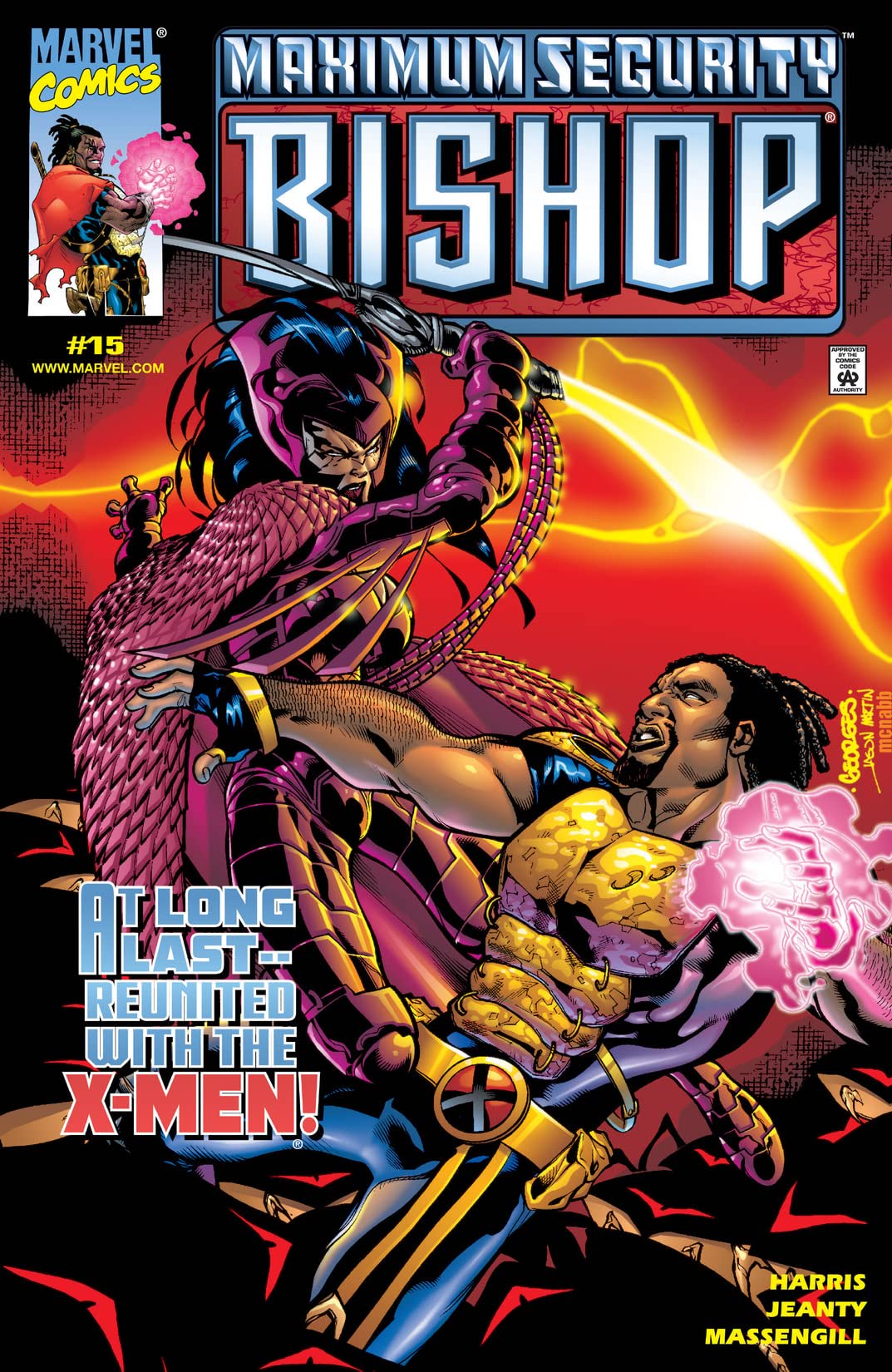 Bishop: The Last X-Man (1999) #15 cover