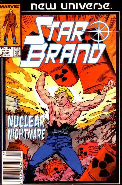 Star Brand (1986) #8 cover