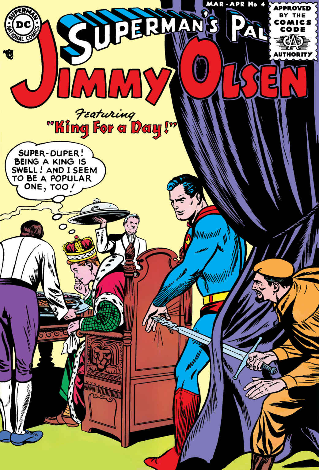 Cover of Superman's Pal, Jimmy Olsen #4