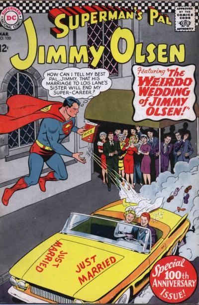 Cover of Superman's Pal, Jimmy Olsen #100