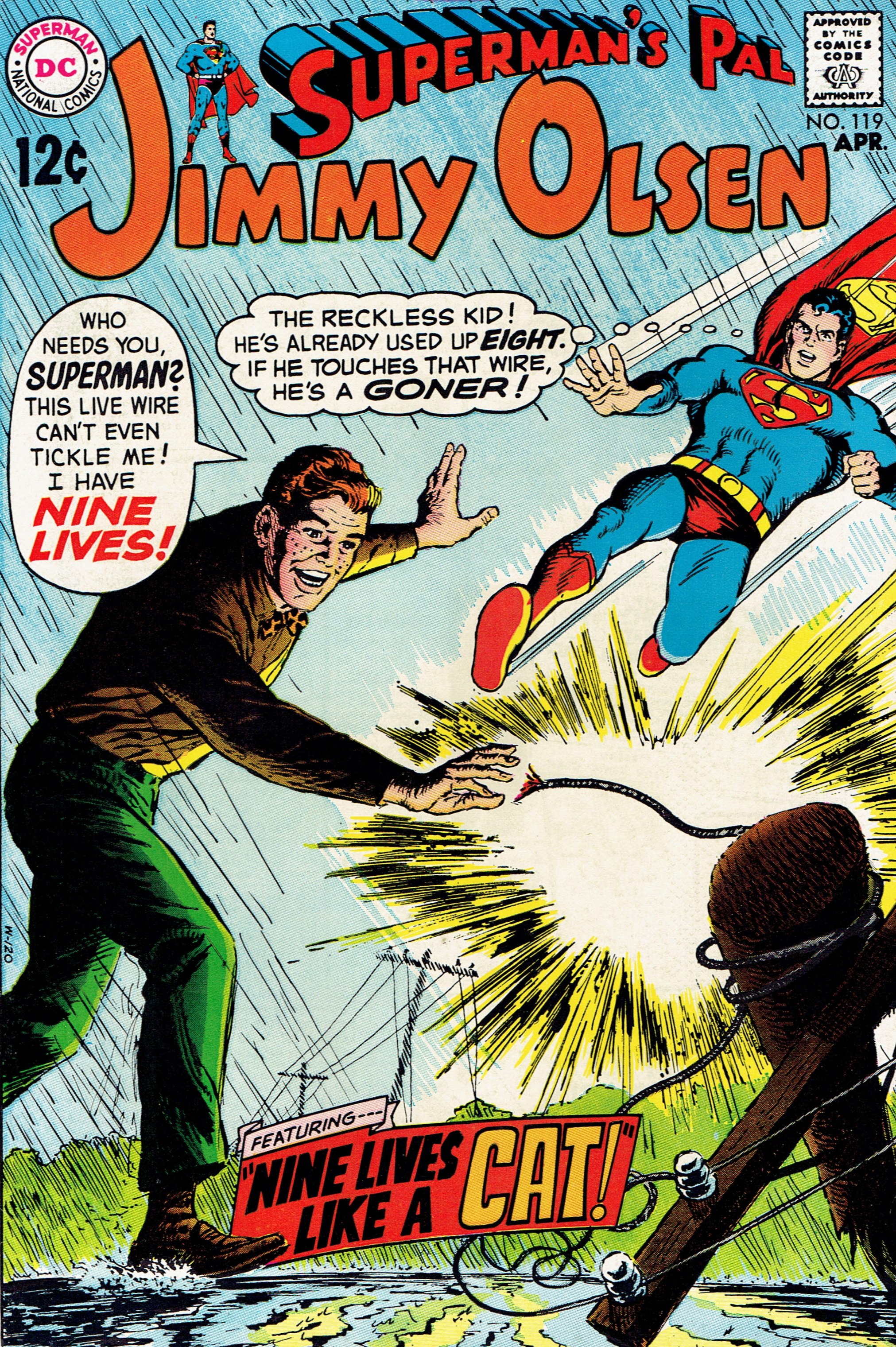 Cover of Superman's Pal, Jimmy Olsen #119