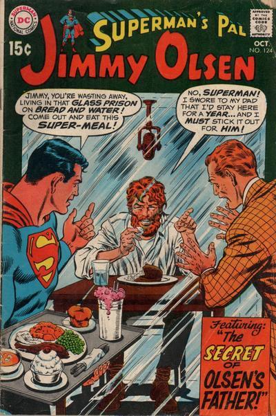 Cover of Superman's Pal, Jimmy Olsen #124