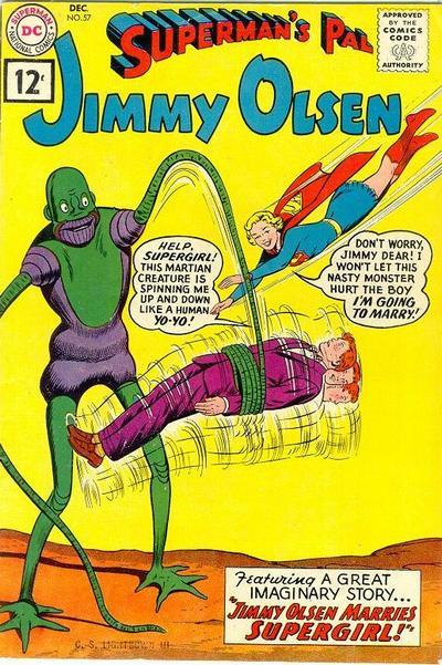 Cover of Superman's Pal, Jimmy Olsen #57
