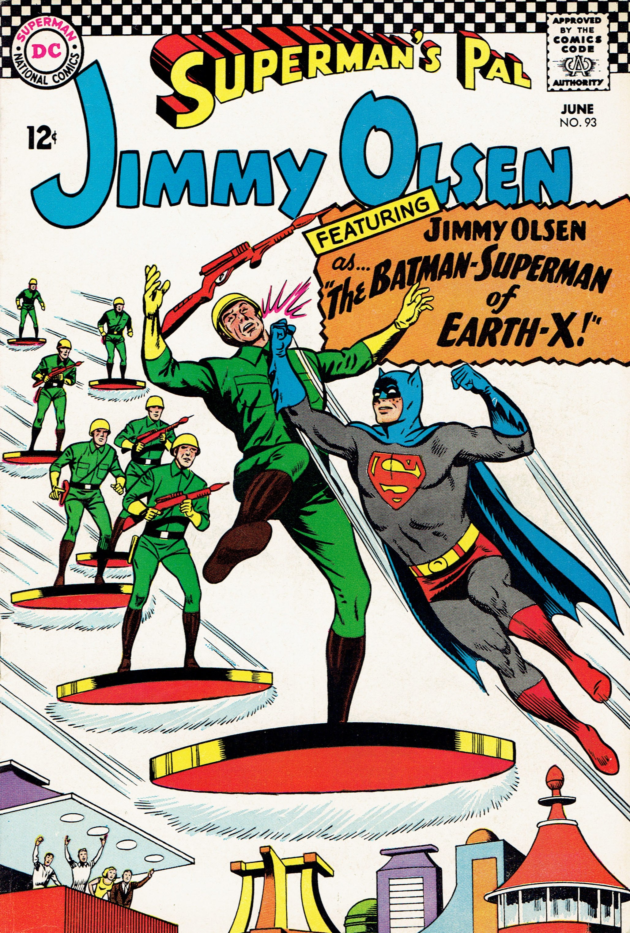 Cover of Superman's Pal, Jimmy Olsen #93