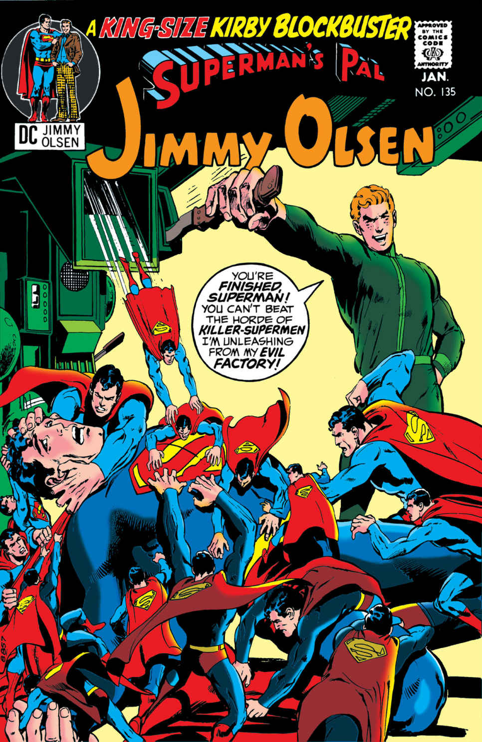 Cover of Superman's Pal, Jimmy Olsen #135