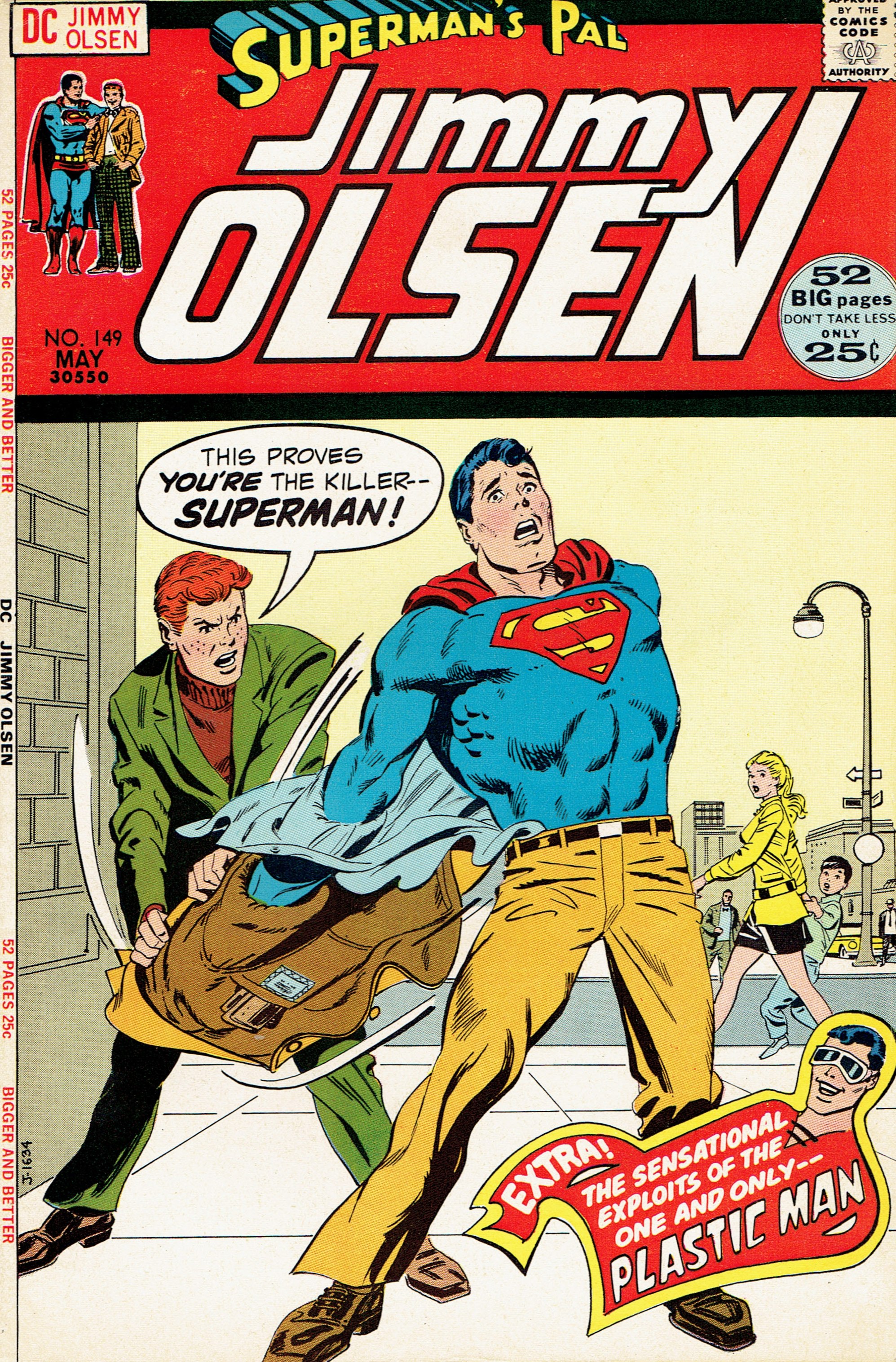 Cover of Superman's Pal, Jimmy Olsen #149