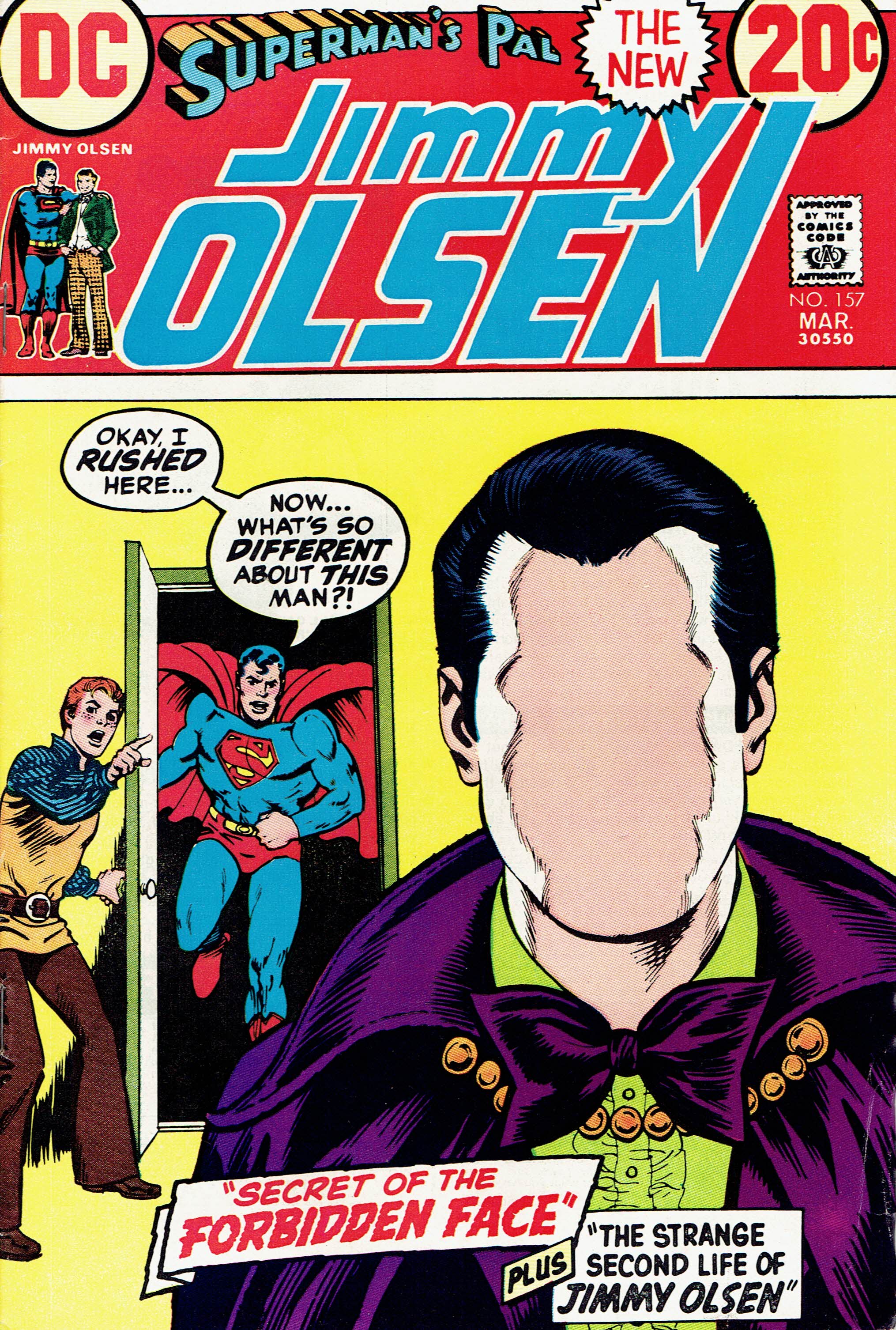Cover of Superman's Pal, Jimmy Olsen #157