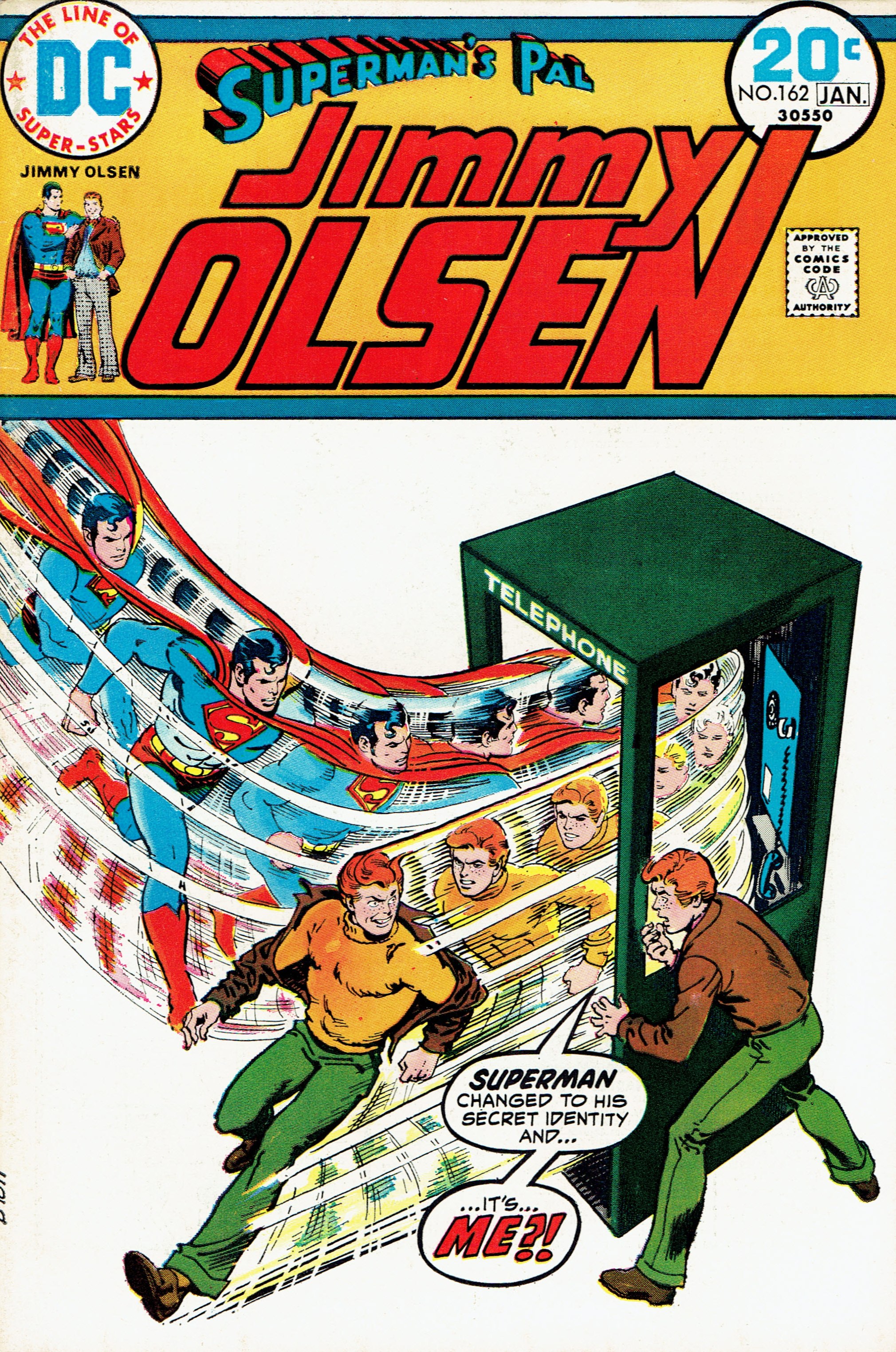 Cover of Superman's Pal Jimmy Olsen