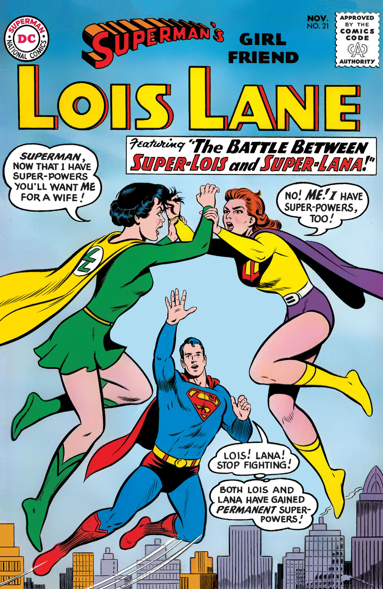 Cover of Superman's Girl Friend, Lois Lane #21