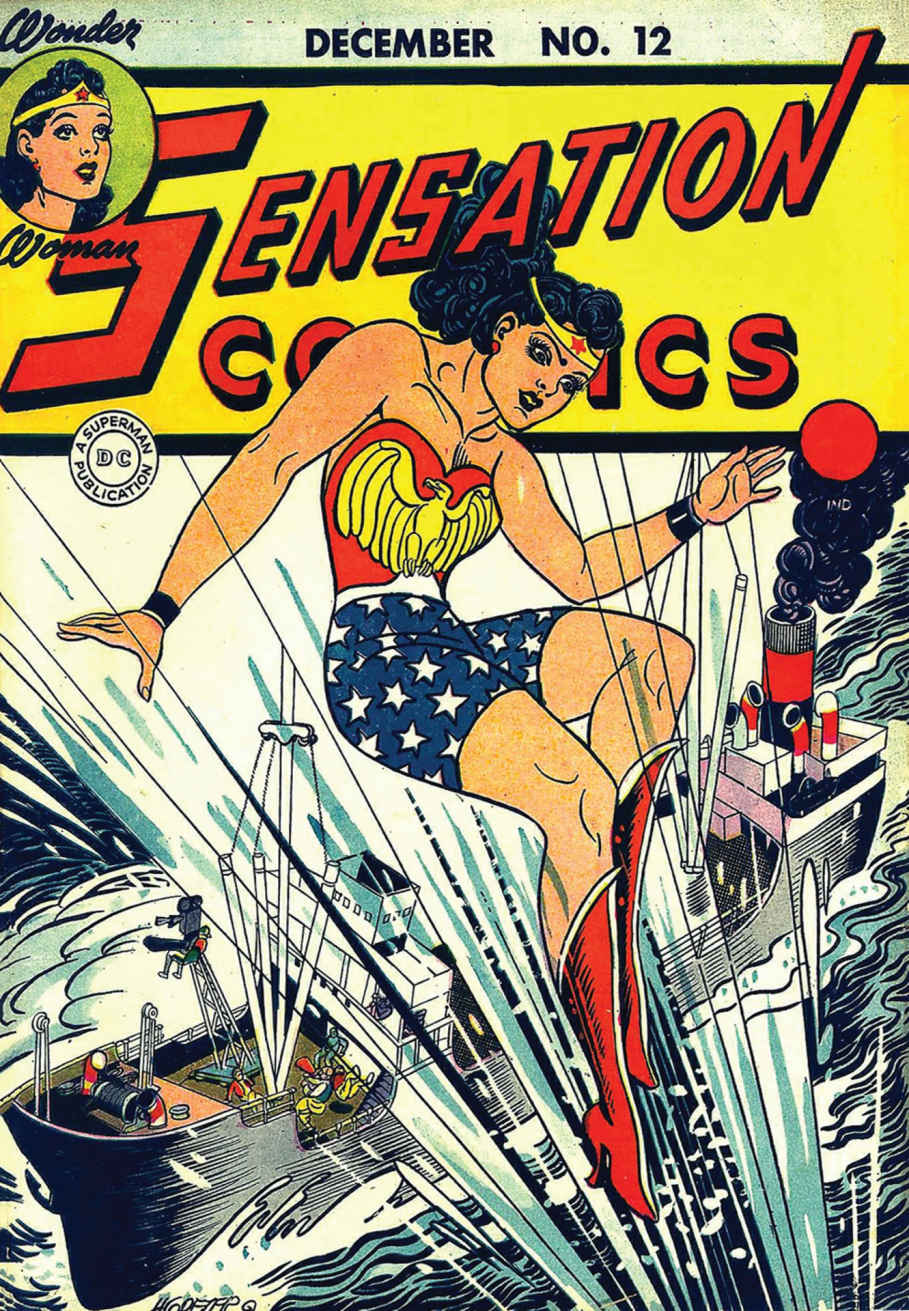 Cover of Sensation Comics #12