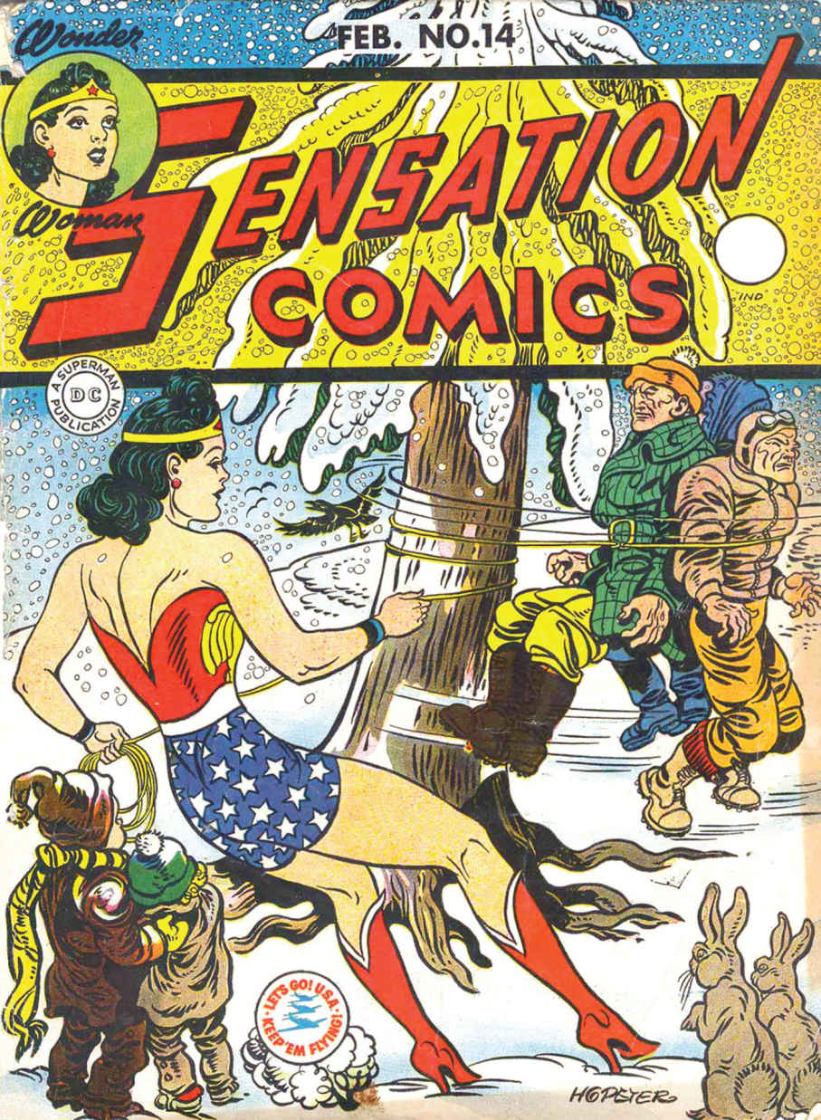 Cover of Sensation Comics #14