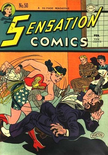 Cover of Sensation Comics #50