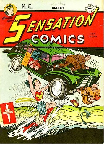 Cover of Sensation Comics #51