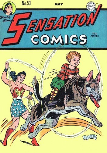 Cover of Sensation Comics #53