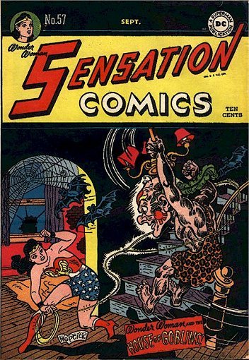 Cover of Sensation Comics #57