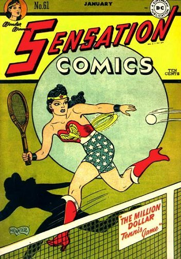 Cover of Sensation Comics #61