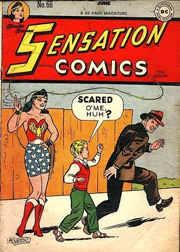 Cover of Sensation Comics #66